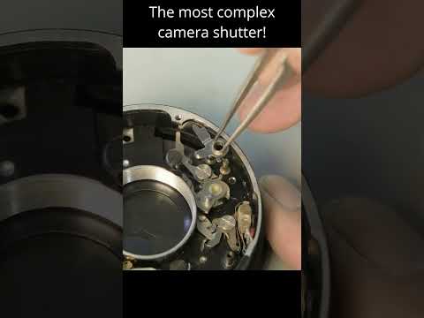 The most complex 1960s camera shutter!