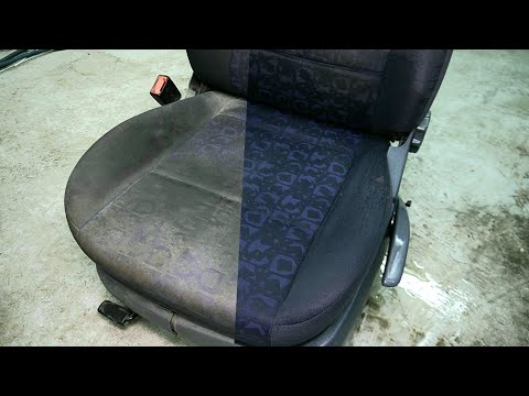 ПОМОЙКА на колесах !!! Химчистка салона Ужасно грязной Skoda octavia