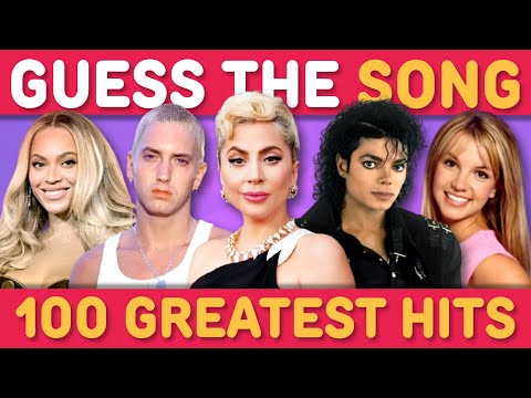 GUESS THE 100 GREATEST HITS OF ALL TIME 🎶 💯 | Ultimate Music Quiz