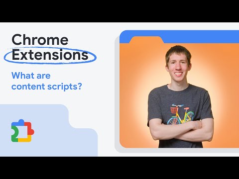 What are content scripts?
