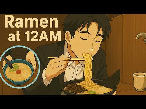 Midnight Ramen: The Only Thing Keeping Salarymen Alive in Tokyo