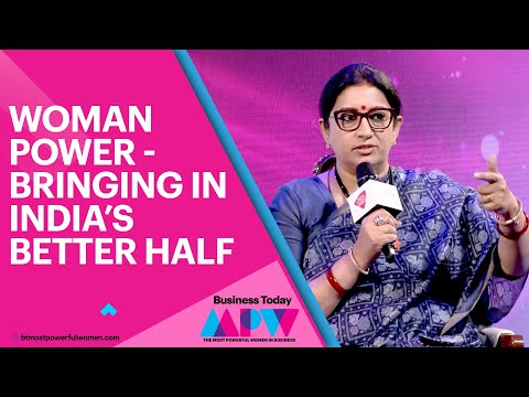 #BTMPW | In Conversation With Smriti Irani, Union Minister Of Women & Child Development