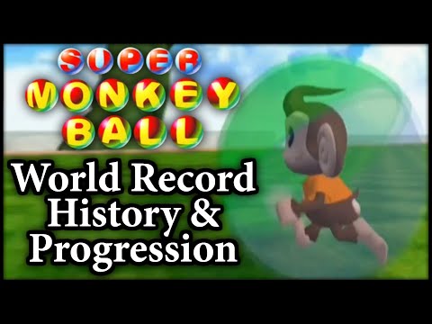 Super Monkey Ball - Speedrun World Record History and Progression