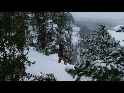Solo Hike To Incredible Cliffs