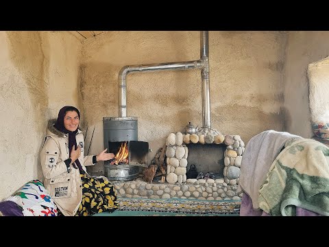 Flames of Hope in the Stone House: Zari and Rojan's Mother and the Wood Stove