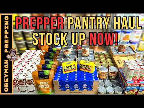 Stock Up Now | Pantry Food Haul