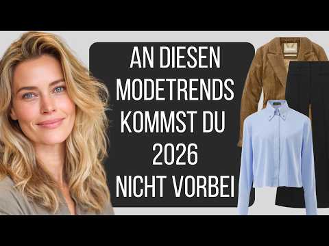 10 elegante Modetrends 2026, die du kennen MUSST