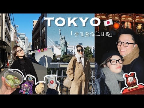 （字幕）日本東京VLOG🇯🇵🎊淺草寺跨年好冷靜/日本最大聖誕市集/迪士尼完美平安夜/伊豆熱海兩日遊/最可愛の卡皮巴拉