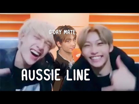 stray kids aussie line being your typical aussies (ft. aussieboos)