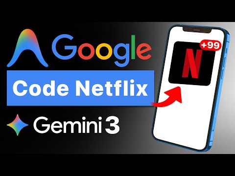 I Built a Netflix Clone App with Gemini 3.0 (Google Antigravity)