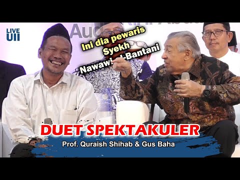 DUET SPEKTAKULER PROF QURAISH SHIHAB & GUS BAHA | LIVE UII YOGYAKARTA