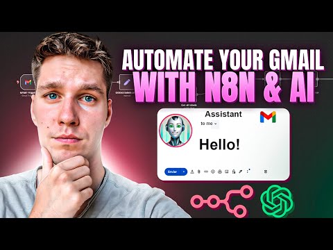 How to Automate your GMAIL with AI Assistants & n8n in 20 minutes