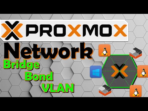 Proxmox Network. Обзор и настройка. Bridge, Bond, VLAN.