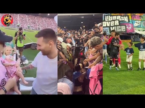 Lionel Messi Respect Moments Everyone Should Witness!!!