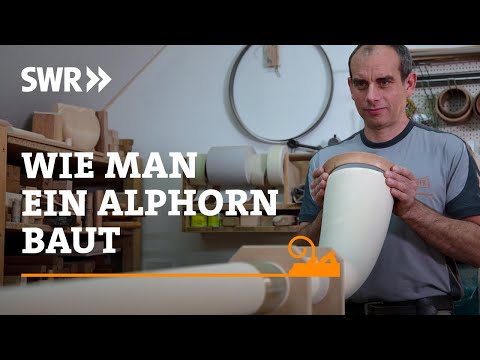 How to build an alphorn | SWR Handwerkskunst