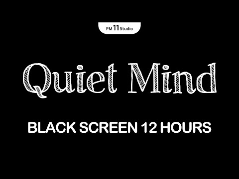Star Whisper – Music to Quiet Your Mind | Sleeping Music for Deep Sleeping | Black Screen