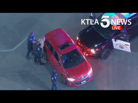 Reckless driving suspect detained after pursuit ends in Eagle Rock