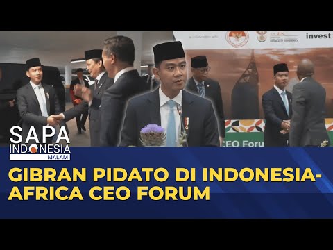 Wapres Gibran Pidato di Indonesia-Africa CEO Forum 2025 | SAPA MALAM