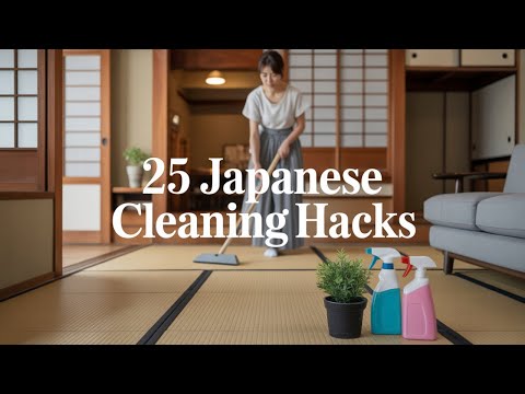 25 Japanese Cleaning Hacks That Will Blow Your Mind