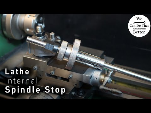 Internal Spindle Stop for the Mini Lathe - Making a Lathe Depth Stop