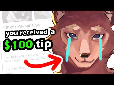 I Became a FURRY ARTIST for $5