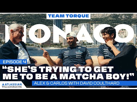"She's Trying to Get Me to be a Matcha Boy!" | Team Torque Ep.4 w/ David Coulthard | Monaco GP