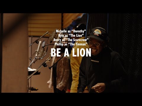 THE WIZ Cast - Be A Lion (THE WIZ - 2024 Broadway Cast Recording) [Official Visualizer]