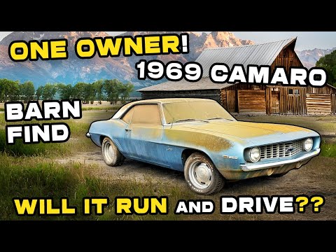 ABANDONED 1969 Chevrolet Camaro. WILL IT RUN after 30 years?!?