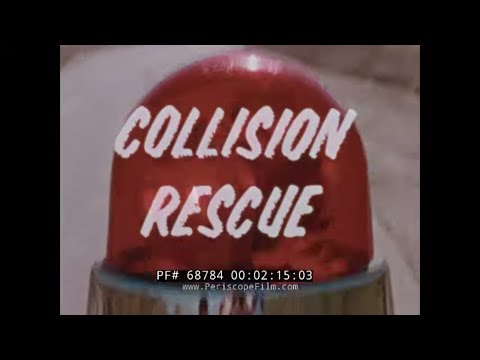 1970s FIRE DEPARTMENT PARAMEDIC RESCUE & SEATBELT FILM " COLLISION RESCUE "  JAWS OF LIFE 68784