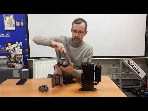 Как работает ротационный компрессор  Принцип работы ротационного компрессора