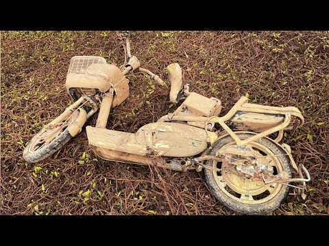 How I Brought a Dead Abandoned E-Bike Back to Life - Full Restoration Electric Bike in a Scrapyard