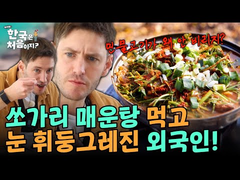 한탄강 쏘가리 매운탕을 맛본 외국인 셰프, "근데 왜 민물고기가 안 비려?!" | #어서와한국은처음이지 EP.377 외