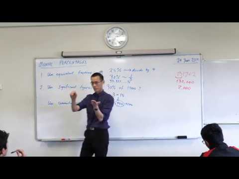 Strategies for Mentally Calculating Percentages