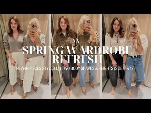Spring Styling: New In Pieces Tried on Two Women (Different Heights, Bodyshapes & Sizes)