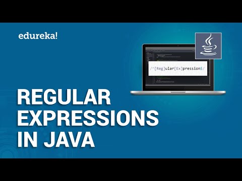 Regular Expressions in Java | Java Regex Tutorial | Java Training | Edureka