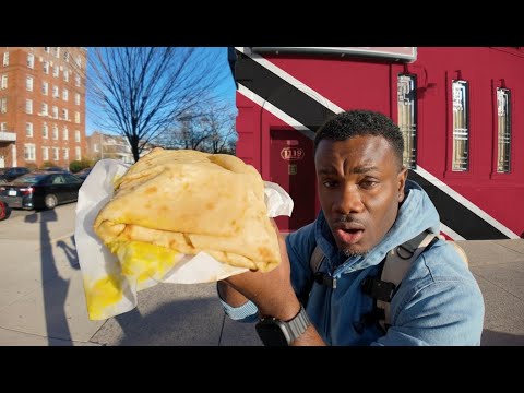 Huge Roti hidden in Brooklyn NYC | Trinidad Street Food
