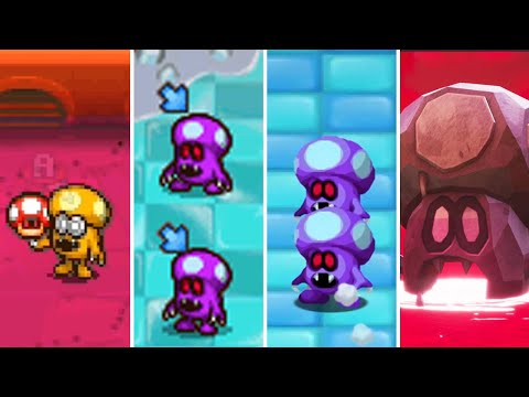 Evolution of Shroobs in Mario & Luigi Games (2005 - 2024)