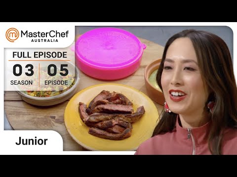 Crafting Chipotle Scotch Fillet Tacos! | MasterChef Australia Junior | S03 E05
