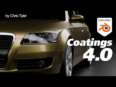 Improved Coatings in Blender 4.0