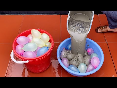 Amazing Balloon Flower Pot Ideas / Tips for making flower pots from balloons and cement / DIY Pots​