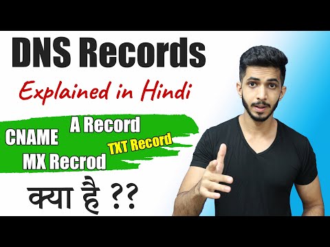 DNS Records Explained in Hindi 🔥 - What is DNS & DNS Record Types 🤔