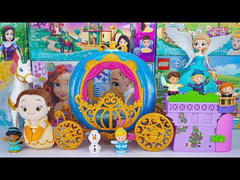 Disney Princess Toy Collection Unboxing | Disney Frozen Elsa, Anna & Cinderella’s Pumpkin Carriage