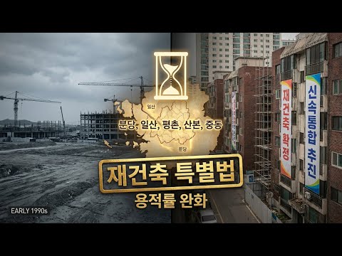 1기 신도시 재건축의 진실: 분당·일산은 다시 '꿈의 도시'가 될 수 있을까?