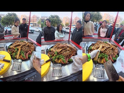 90后小伙带你来一起体验卖大锅卤菜的日常Vlog #vlog日常 #我的摆摊日记 #美食推荐 #美食 #第一视角 #沉浸式 #美食推荐官