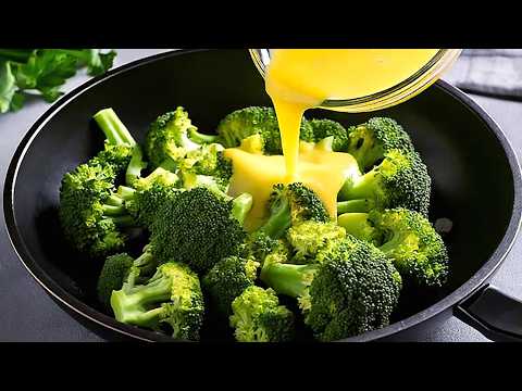 Abendessen in 15 Minuten❗️Das leckerste Brokkoli-Rezept, welches ich dreimal pro Woche koche!