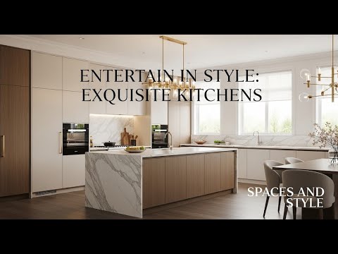 Entertain in Style: Exquisite Kitchens