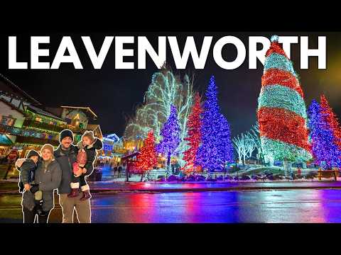 The Perfect Christmas Weekend in Leavenworth, WA: Sleigh Rides, Reindeer, Lights & More