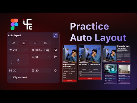 Practice Auto Layout in Figma: Build Responsive Designs Easily