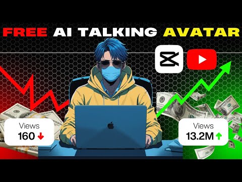 How to Make a Talking Animated AI Avatar with FREE AI Tools ( Youtube Automation Youtube Faceless )