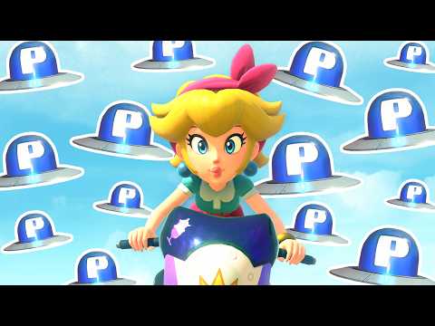 Beating as many P-Switch Missions in 1 HOUR. [Mario Kart World]